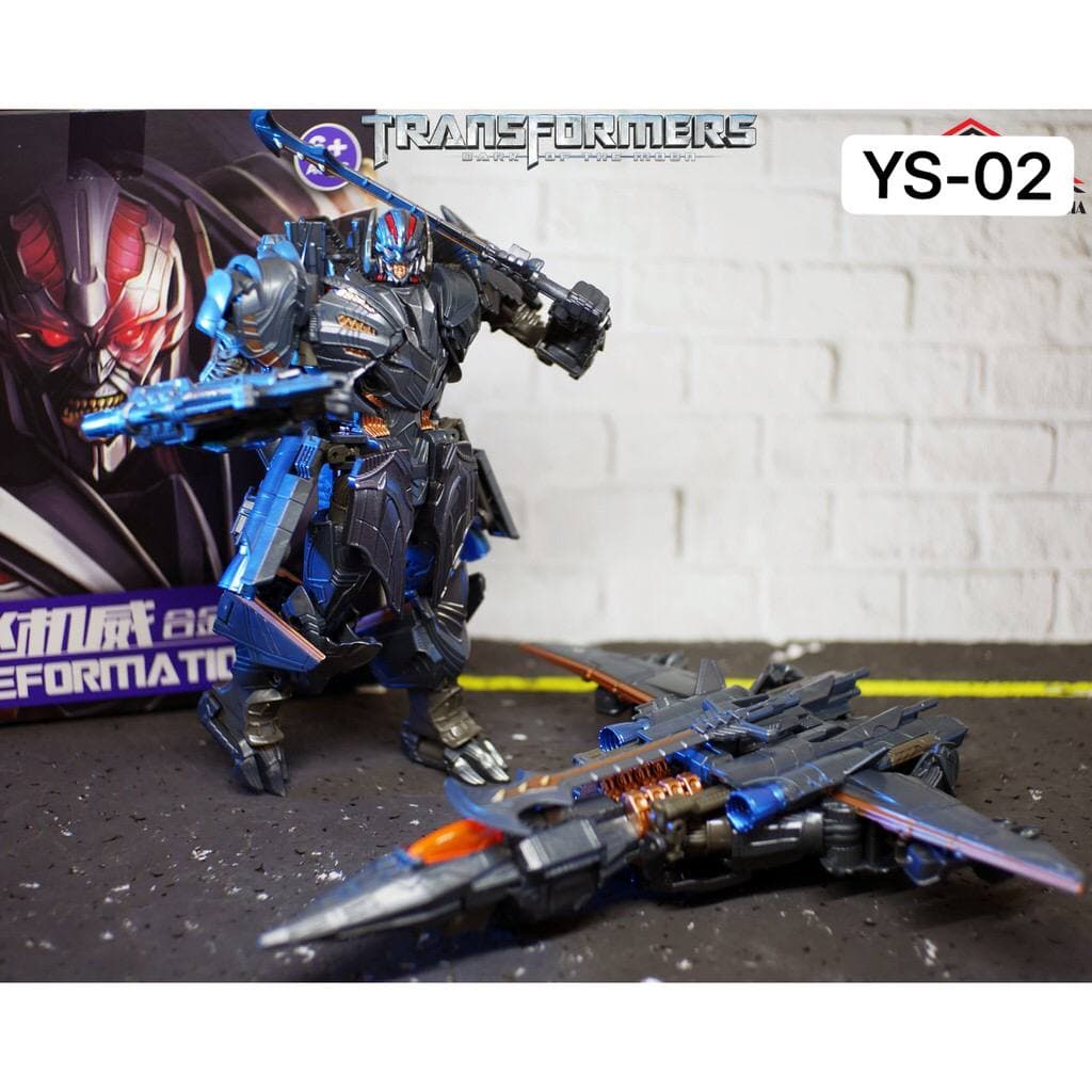 NEW TRANSFORMER BMB DEFORMATION MEGATRON AIRCRAFT ORIGINAL - YS 02