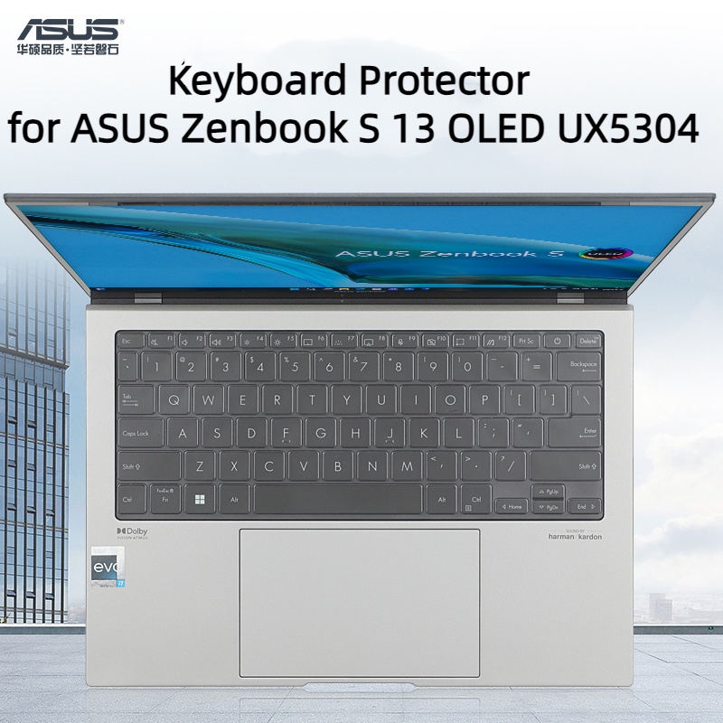 Pelindung Keyboard Untuk ASUS Zenbook S13 OLED UX5304 Keyboard Cover TPU 13.3inch Keyboard Flim