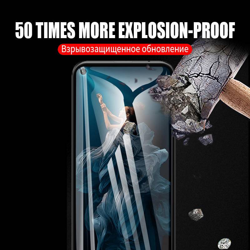 11d Hitam Tempered Glass Untuk Huawei P smart S Z Pro Plus 2019 2020 2021film Pelindung Layar Untuk Huawei P10 P20 P30 P40 P50 P50E Lite E Pro Plus 2019 4G 5G Kaca Film