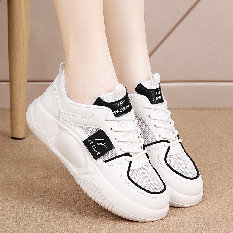 GRATIS BOX HS - 0298 Sepatu Sneakers Fashion Casual Korean Style Shoes