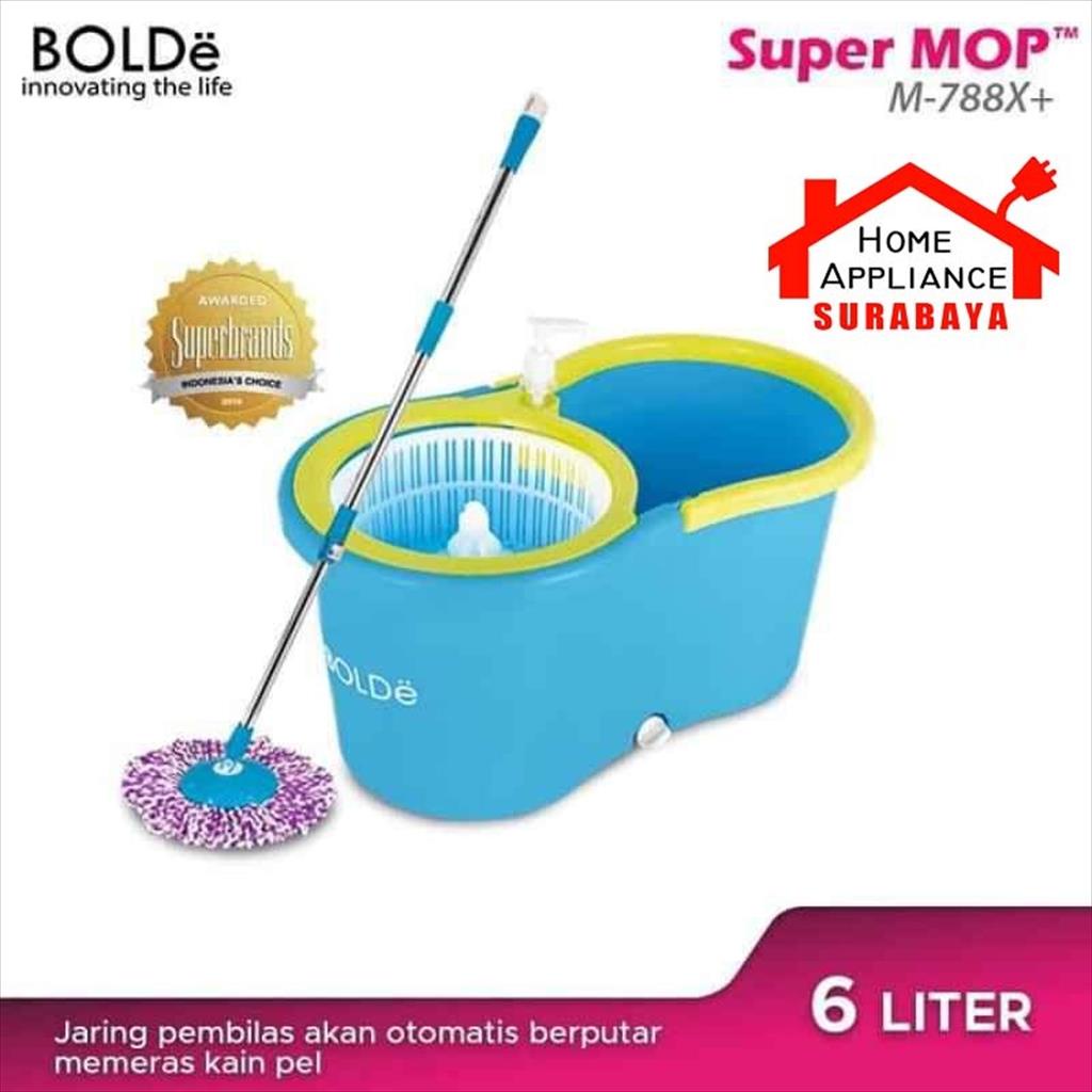 BOLDe Super Mop M-788X+ - Alat Pel Pembersih Lantai