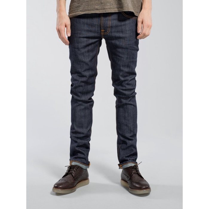 Thin Finn Dry Ecru Embo - Nudie Jeans Co - 26