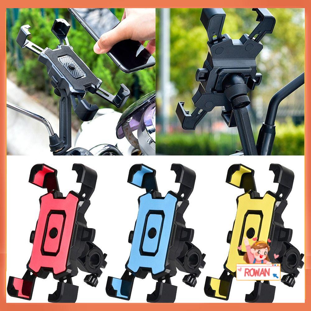 R-FLOWER Stand Dudukan Hp Motor360 Rotatable Bermanfaat Shockproof Bracket GPS Handphone