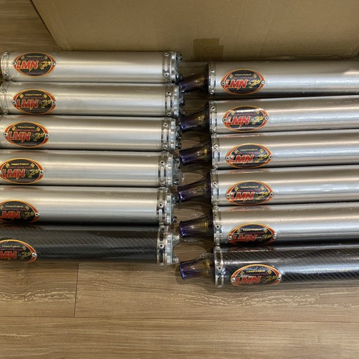 knalpot LMN thailand - Titanium