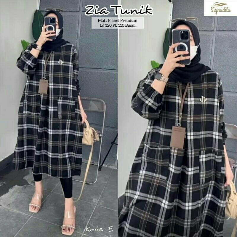 ZIA TUNIK ORI SIGNADILA | Ld120 Flanel Premium