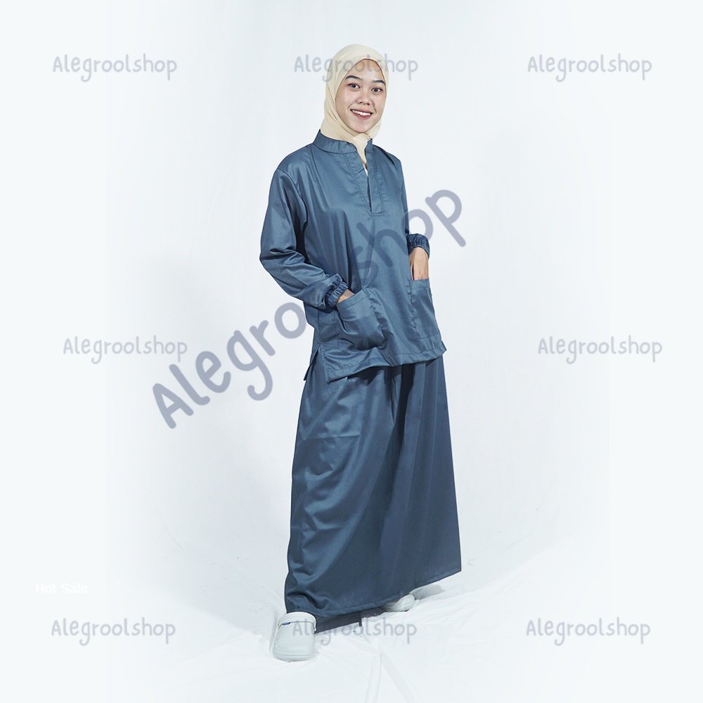 Doctor Scrub's Baju OK Rok lengan panjang - Julia Skirt Series Vol.II