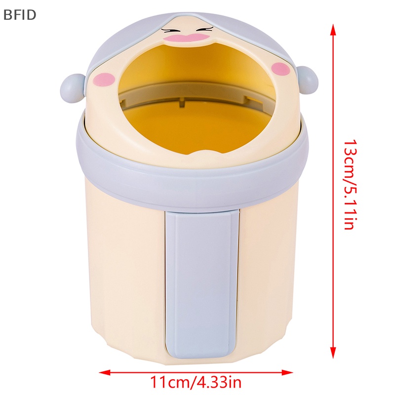 [BFID] Novelty Kapasitas Besar Tempat Pulpen Operasi Sederhana Burr Gratis Makeup Brush Organizer Gaya Putri Pensil Gel Pen Storage Bucket [ID]