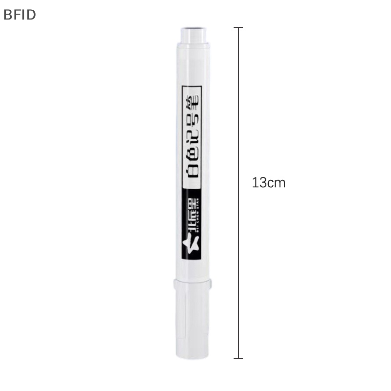 [BFID] Spidol Putih Minyak Tebal Nib Waterproof Art Special White Marker Pen Cepat Kering Untuk Mesin Karet Logam Sekrup Penanda Grafiti [ID]