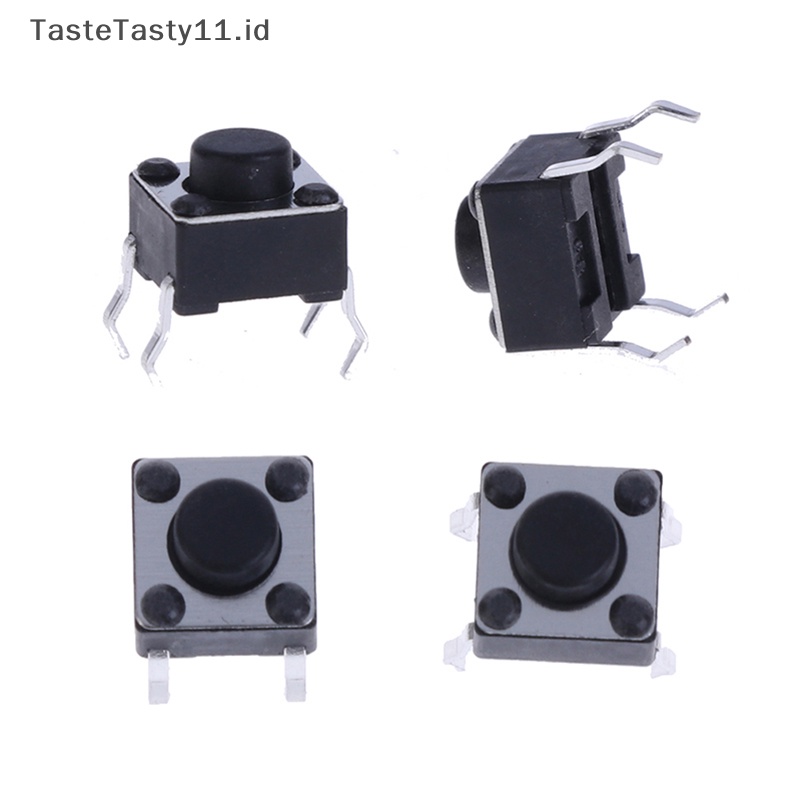 -motifaste Simboasty 20pcs alfinini alfinicro alfinomentary alfinactile alfinush alfinutton 6*6*5mm 4pin pxlxt/lusin .