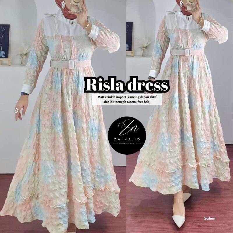 RISLA DRESS / RISLA DRESS #2 ORI ZAINA.ID