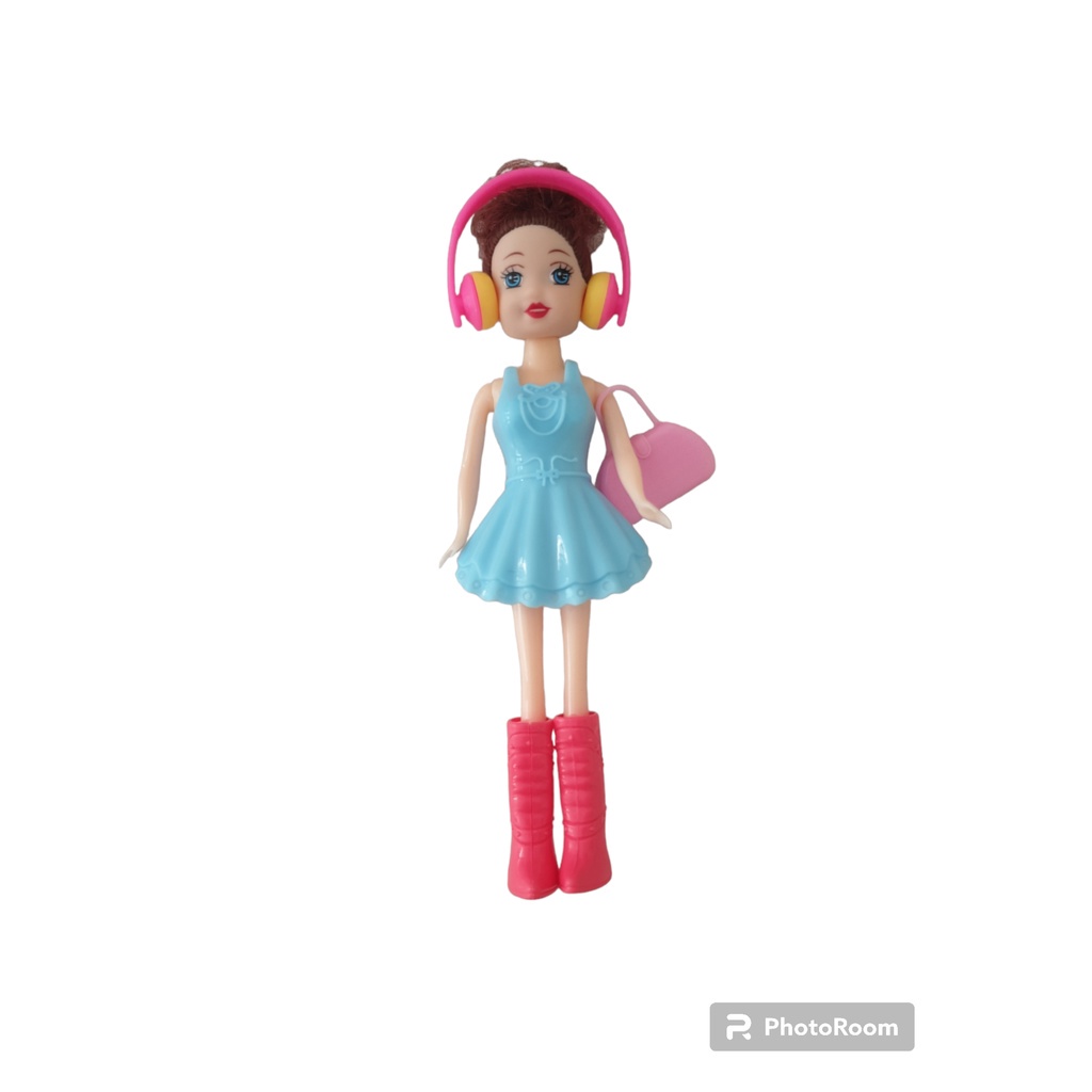 Mainan boneka Barbie Anak Beauty Jewelry Fashion Set