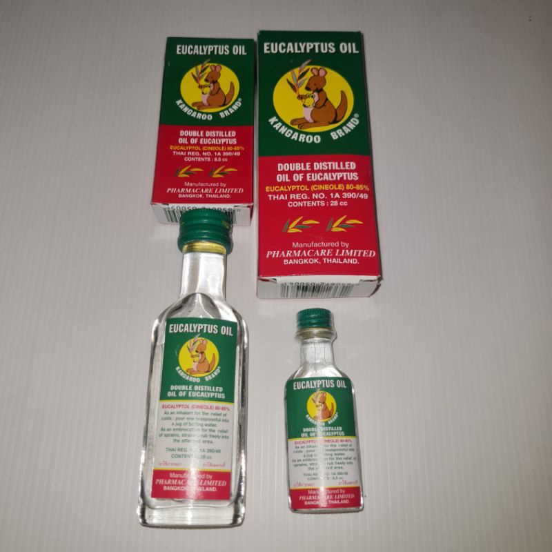 JRMM EUCALYPTUS OIL KANGAROO BRAND MINYAK KAYU PUTIH ORIGINAL THAILAND