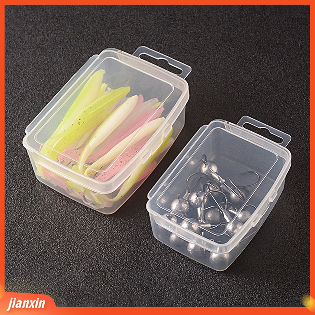 (In Stock) Lure Case Ringan Tahan Aus Reusable Portable Multifungsi Transparan Anti Karat Kotak Pancing Untuk Memancing