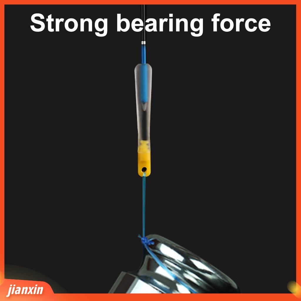 (In Stock) 20Pcs /Box Pelampung Pancing Ultra Ringan Profesional Anti Simpul Silikon Pelampung Pancing Kursi Pelampung Holder Fishing Tackles