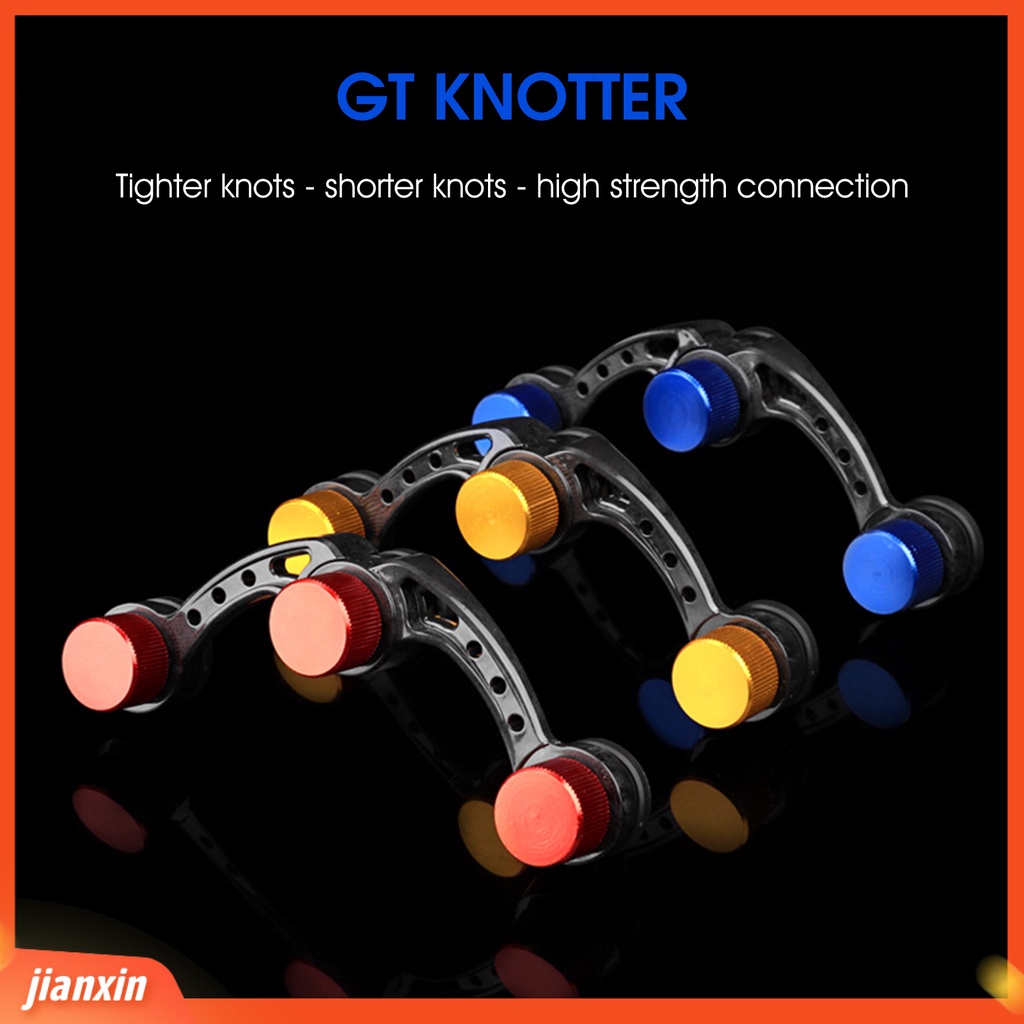 (In Stock) Knotter Assist Professional Bobbin Winder Pengkabelan Ketat GT Knotter Alat Sambungan Jalur Pancing Fishing Tackles