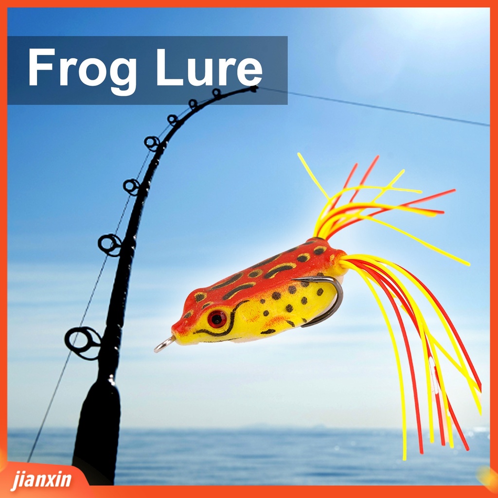 (In Stock) 5Pcs /Set Katak Lure Strip Line Kait Ganda Warna-Warni Lembut Simulasi Topwater Memancing Crankbait Untuk Outdoor