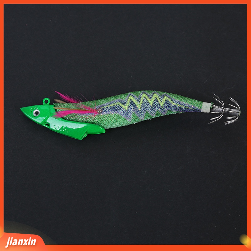 (In Stock) Umpan Pancing Gurita Luminous Plastic Ultra-Sharp Egi Hard Squid Jigs Untuk Memancing