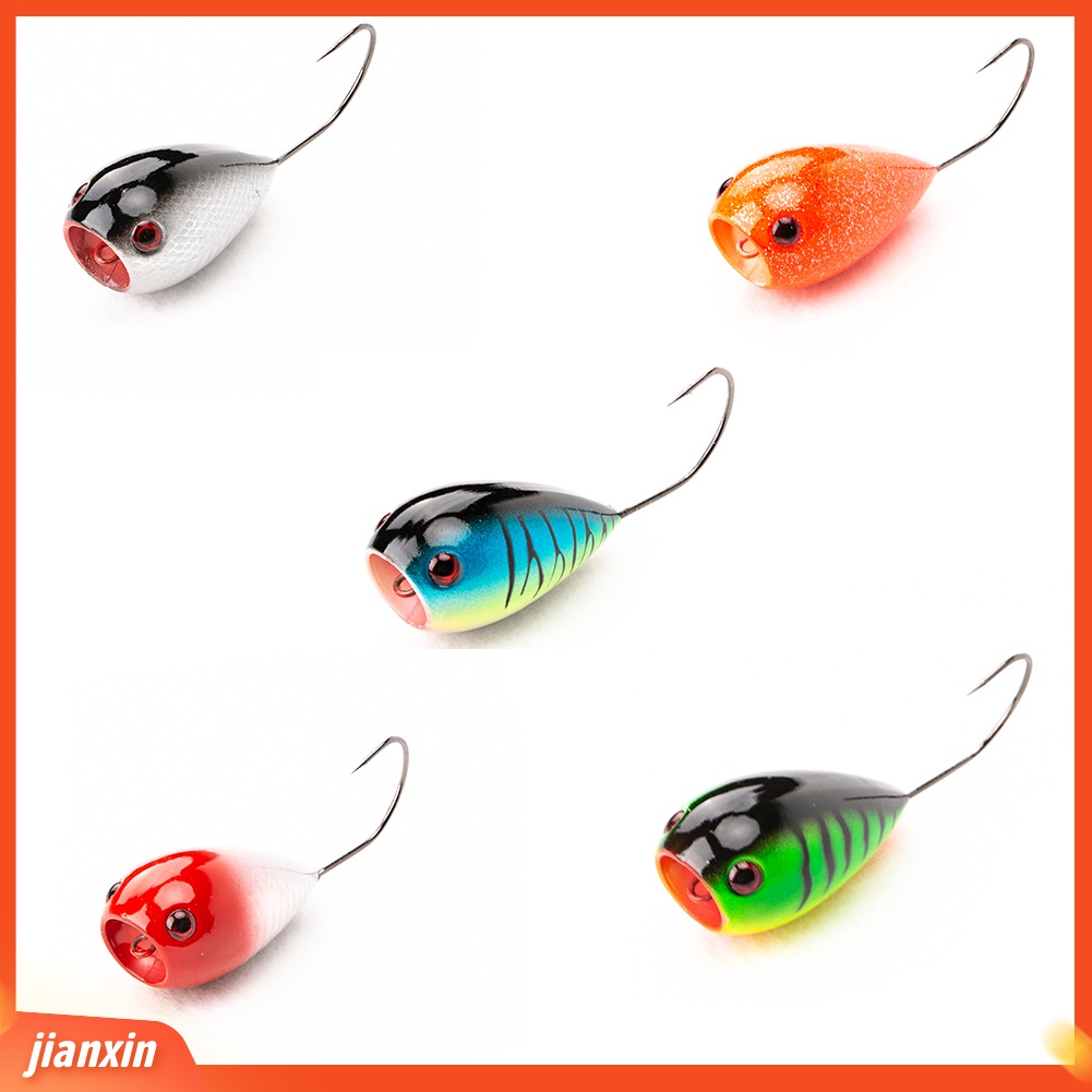 (In Stock) Popper Mancing Artficial Lure Crank Umpan Renang Wobblers Keras Single Hook Alat