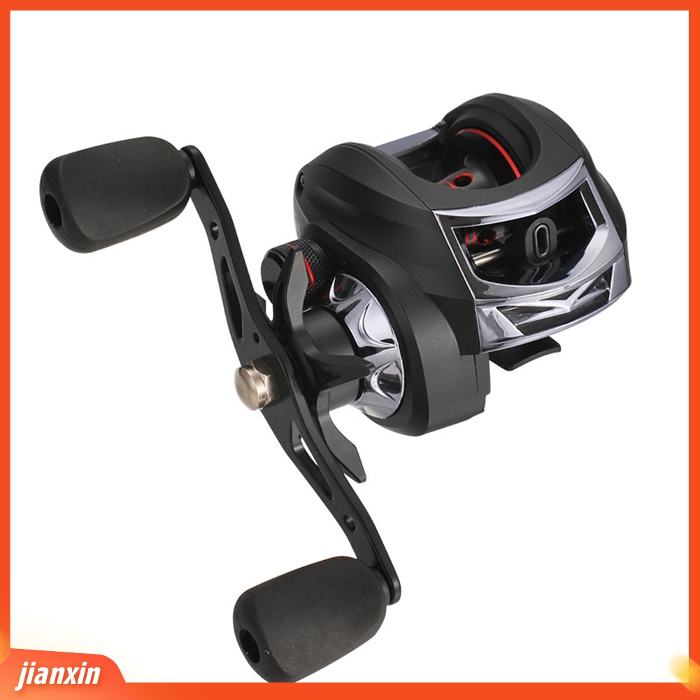 (In Stock) 6.3/1 Gear Kiri Kanan Tangan Baitcasting Reel Untuk Memancing Air Tawar Air Asin