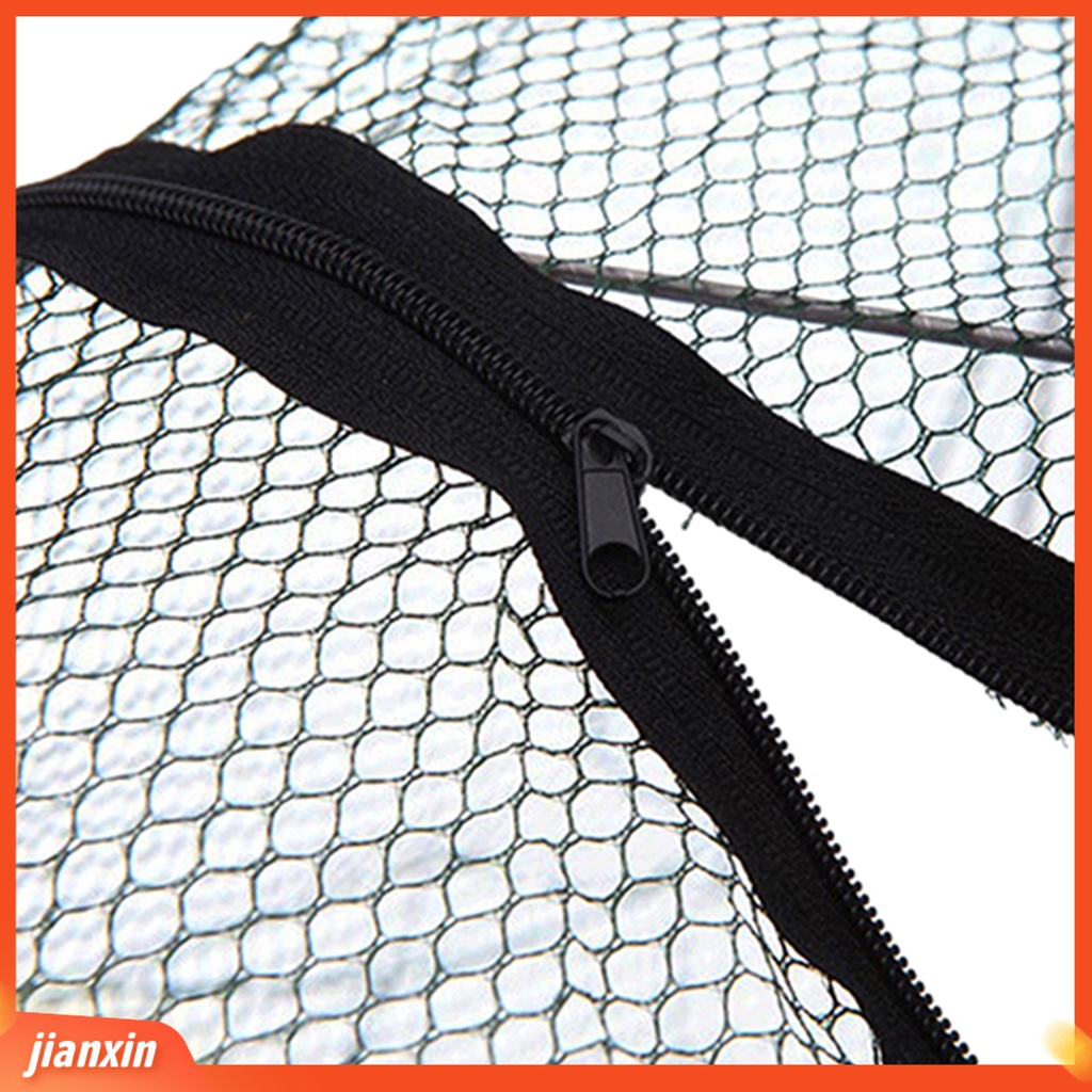 (In Stock) Perangkap Ikan Kandang Pancing Persegi Lipat Nilon Anti-Korosi Universal Untuk Angling