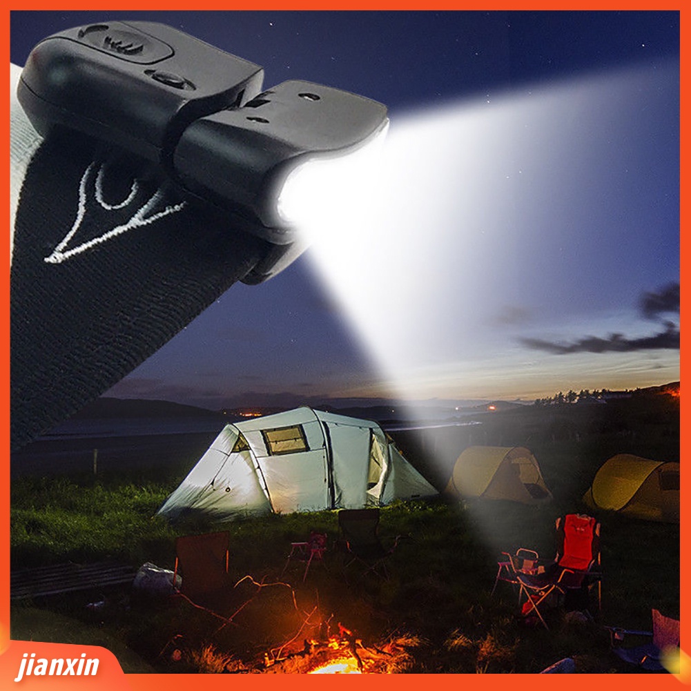 (In Stock) 5LED Headlamp Cap Light Memancing Camping Clip-on Hiking Topi Head Lamp Lentera