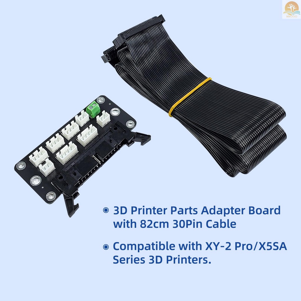 In Stock Tronxy Papan Adaptor Suku Cadang Printer 3D Dengan Kabel 82cm 30Pin Kompatibel Dengan Printer 3D Seri XY-2 Pro/X5SA