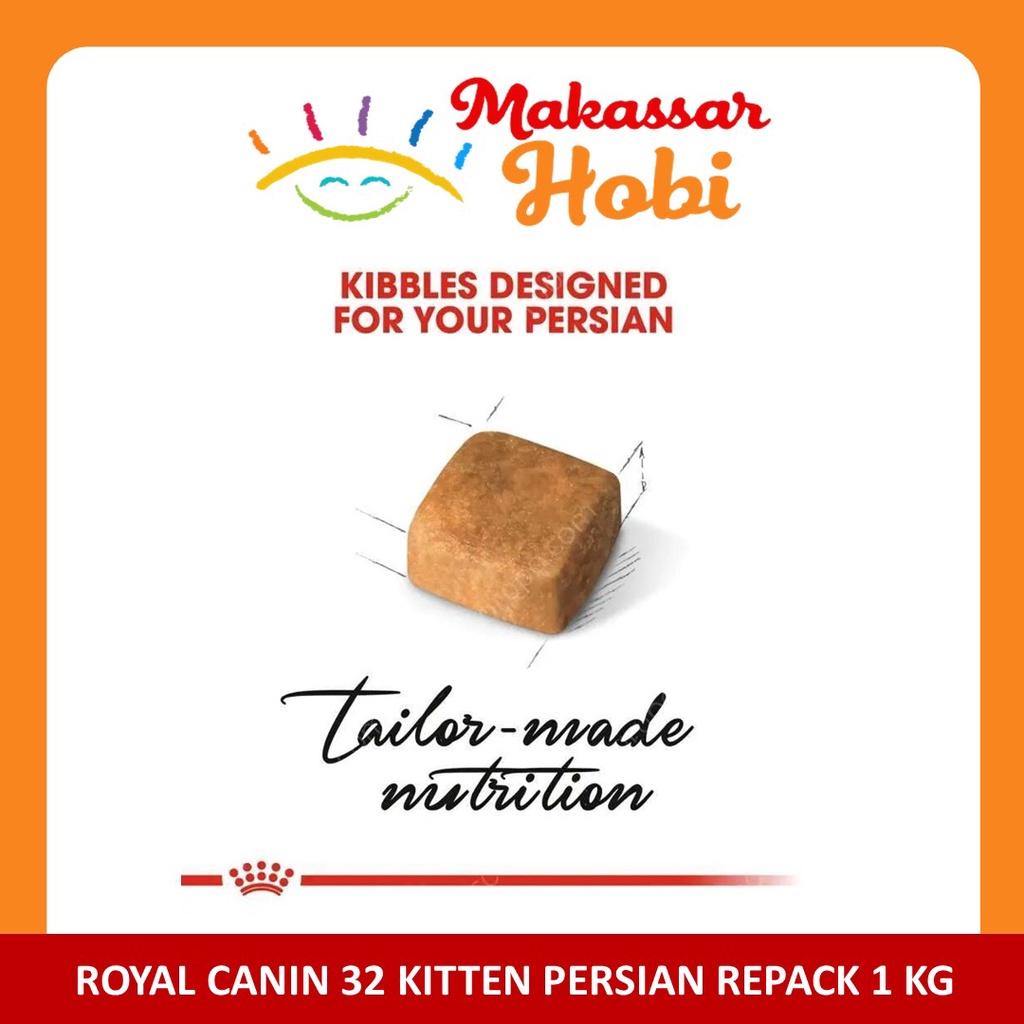 Royal Canin Kitten Persian Repack 1kg Makanan Anak Kucing Persia RC 32