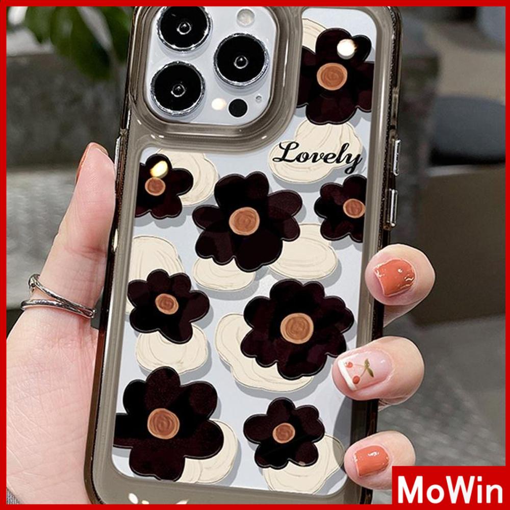 Case iPhone 14 Pro Max iPhone Case Space Hard Acrylic Phone Case Tombol Berlapis Shockproof Dark Red Flower Kompatibel dengan iPhone 13 Pro Max 12 Pro Max 11 Xr 6Plus 7Plus 8Plus