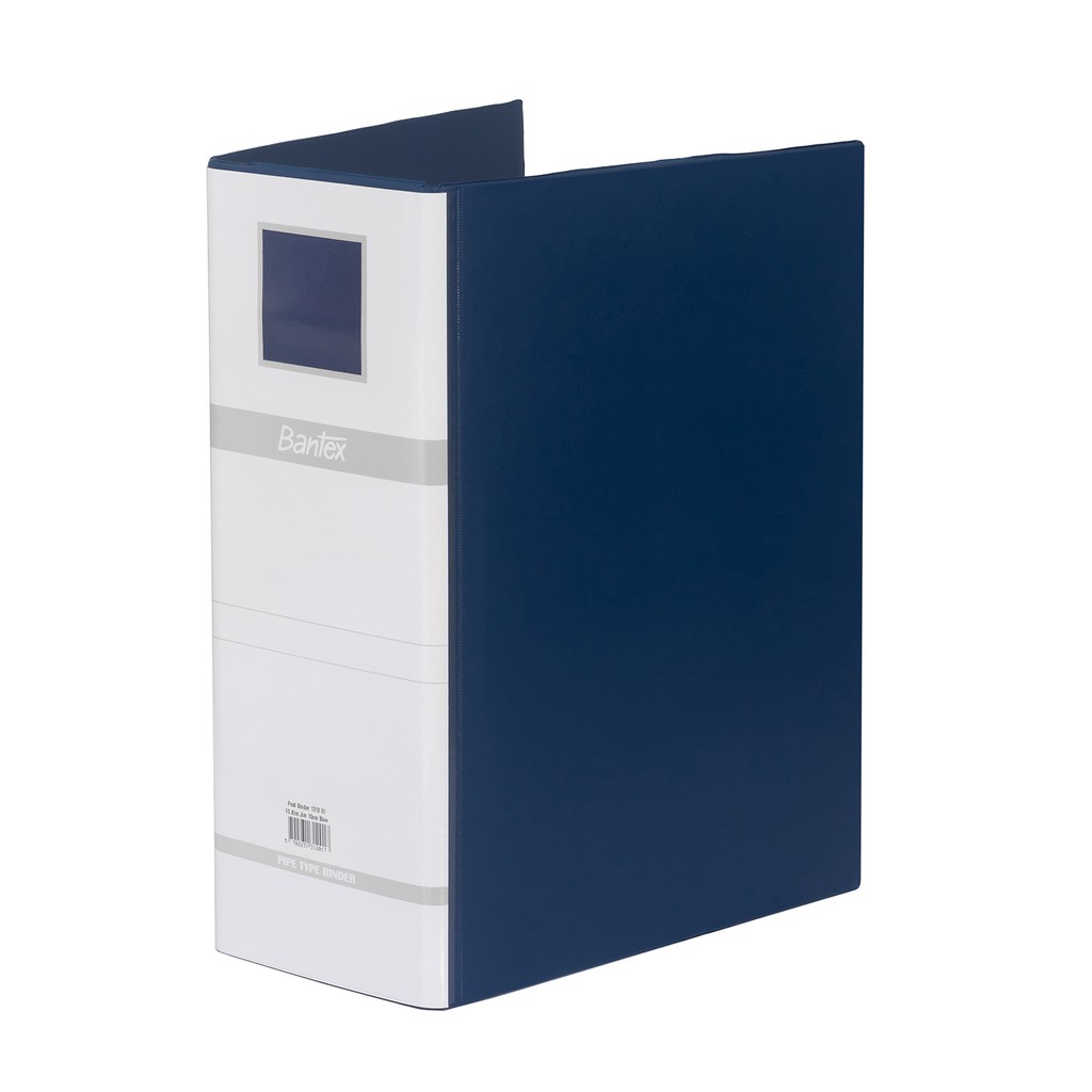 

[Artomas] Bantex Post Pipe Binder 2 Ring 10cm Folio Blue 1312 01