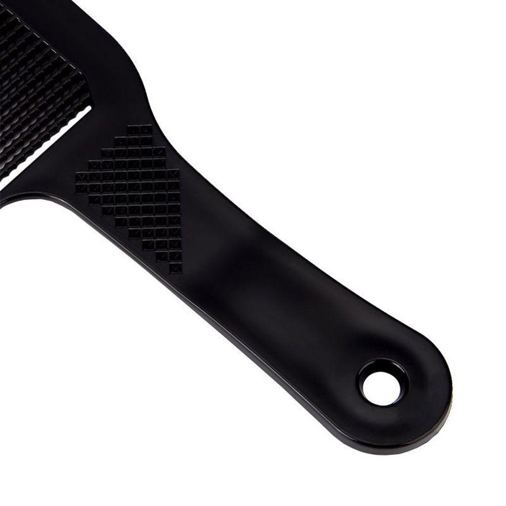 MXBEAUTY Sisir Halus Rambut, Sisir Karbon Gigi Gelombang Tahan Lama, Sisir Anti-Statis Profesional Plastik Panjang DIY Untuk Membuat Rambut Halus