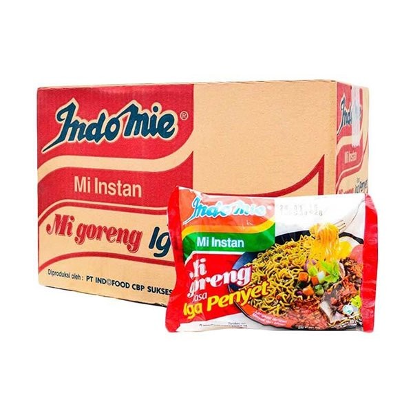 

Indomie Mie Goreng Iga Penyet 80gr /40 pcs /1 Karton