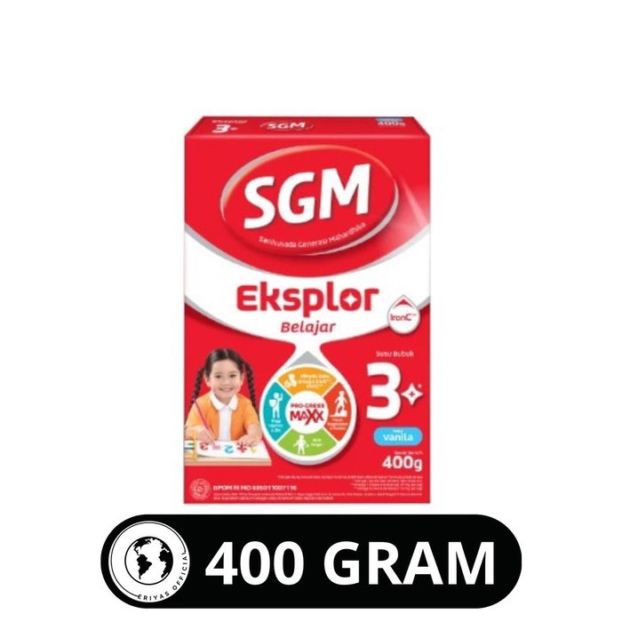 

Diskon Susu SGM Eksplor 3 Plus Rasa Vanila 400 Gram