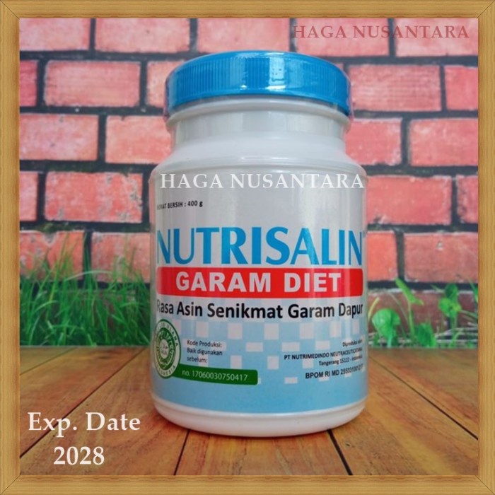 

✨Ready Stok✨ - NUTRISALIN 400gr GARAM DIET KURANG NATRIUM GARAM SEHAT 400 gr TERMURAH- 1.2.23
