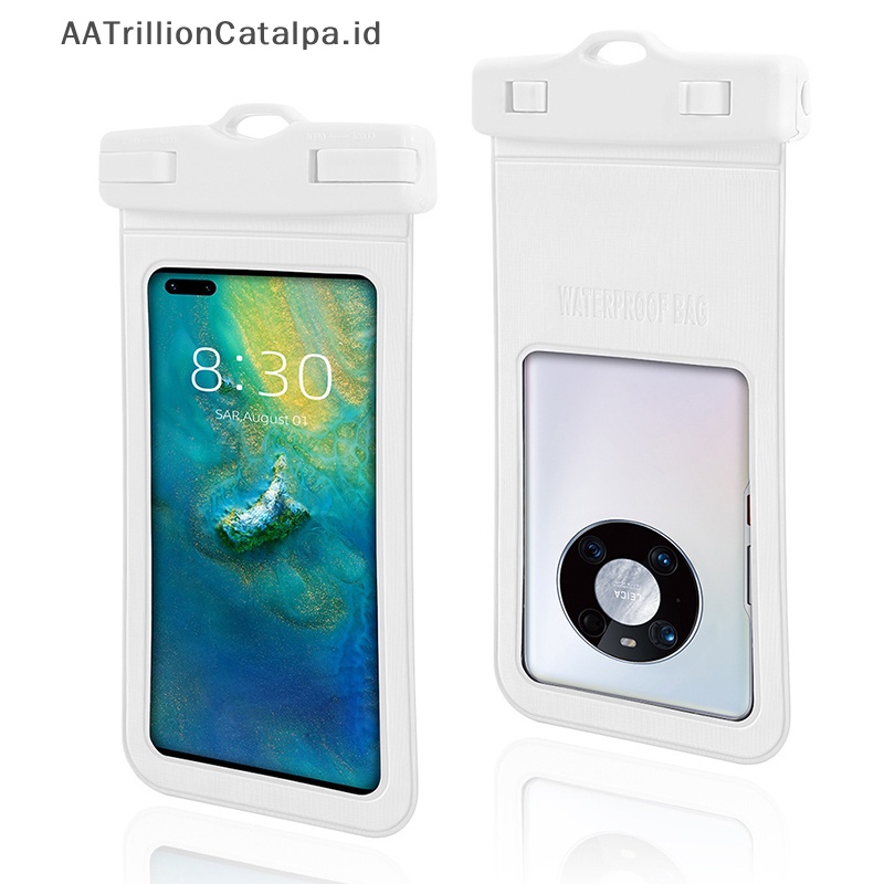 IPHONE Aatrillioncatalpa IP68 Waterproof Phone Pouch/Case, Casing Hp Anti Air Untuk Iphone14 13 12 11 Pro Max XS Plus ID Hp Samsung Galaxy