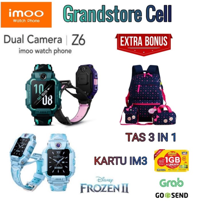 [RO] IMOO Z6 WATCH PHONE GARANSI RESMI IMOO INDONESIA - Frozen Edisi