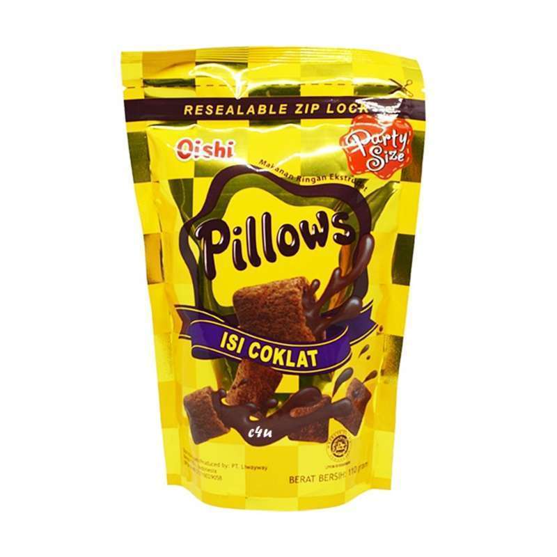 

PILLOWS COKLAT OISHI 110gr