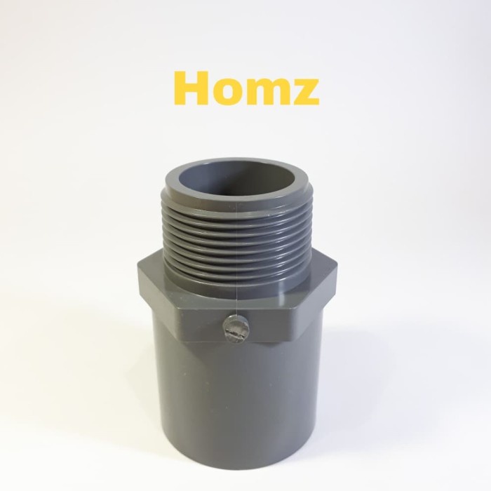 ZIKOSTORE - SDL 1 1/4" inch Rucika/Sok Drat Luar 1 1/4 in Aw PVC/Valve Socket 11/4