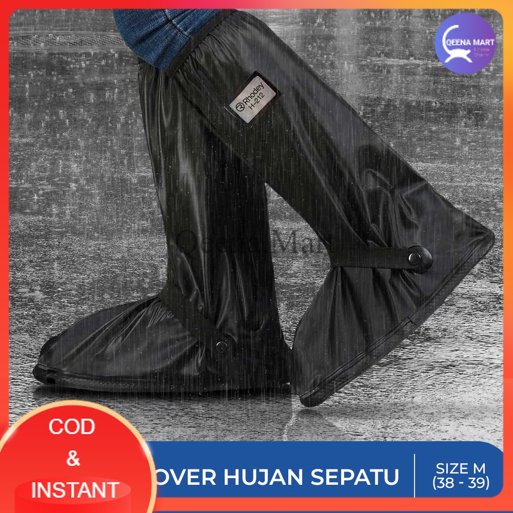 Cover Sepatu Hujan dengan Reflektor Cahaya - H-212