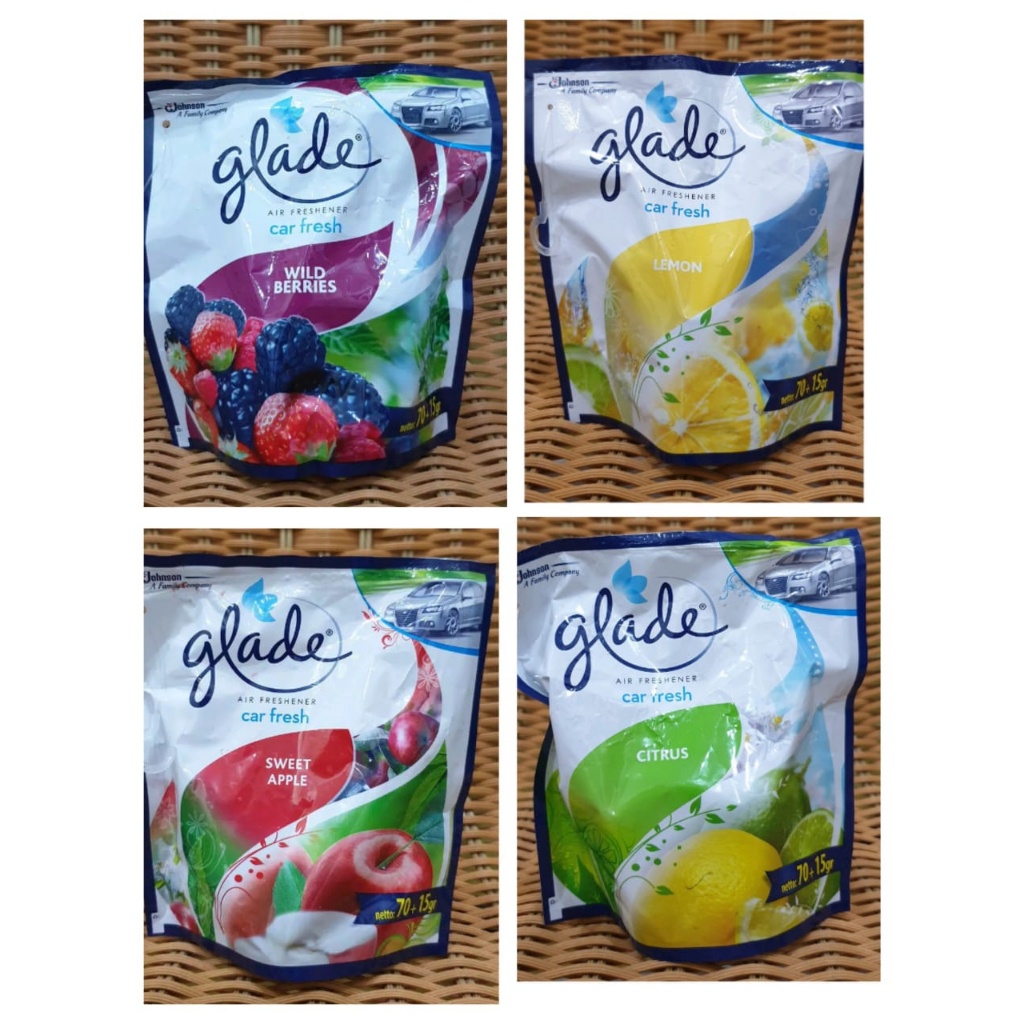 Glade CAR Fresh Wangi | Pengharum Parfum Mobil Glade