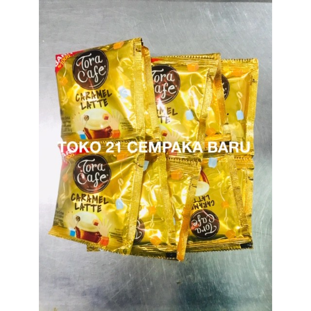 

Tora Cafe Rasa Caramel Latte 1 renceng isi 10 sachet | Kopi Torabika Toracafe Murah Promo