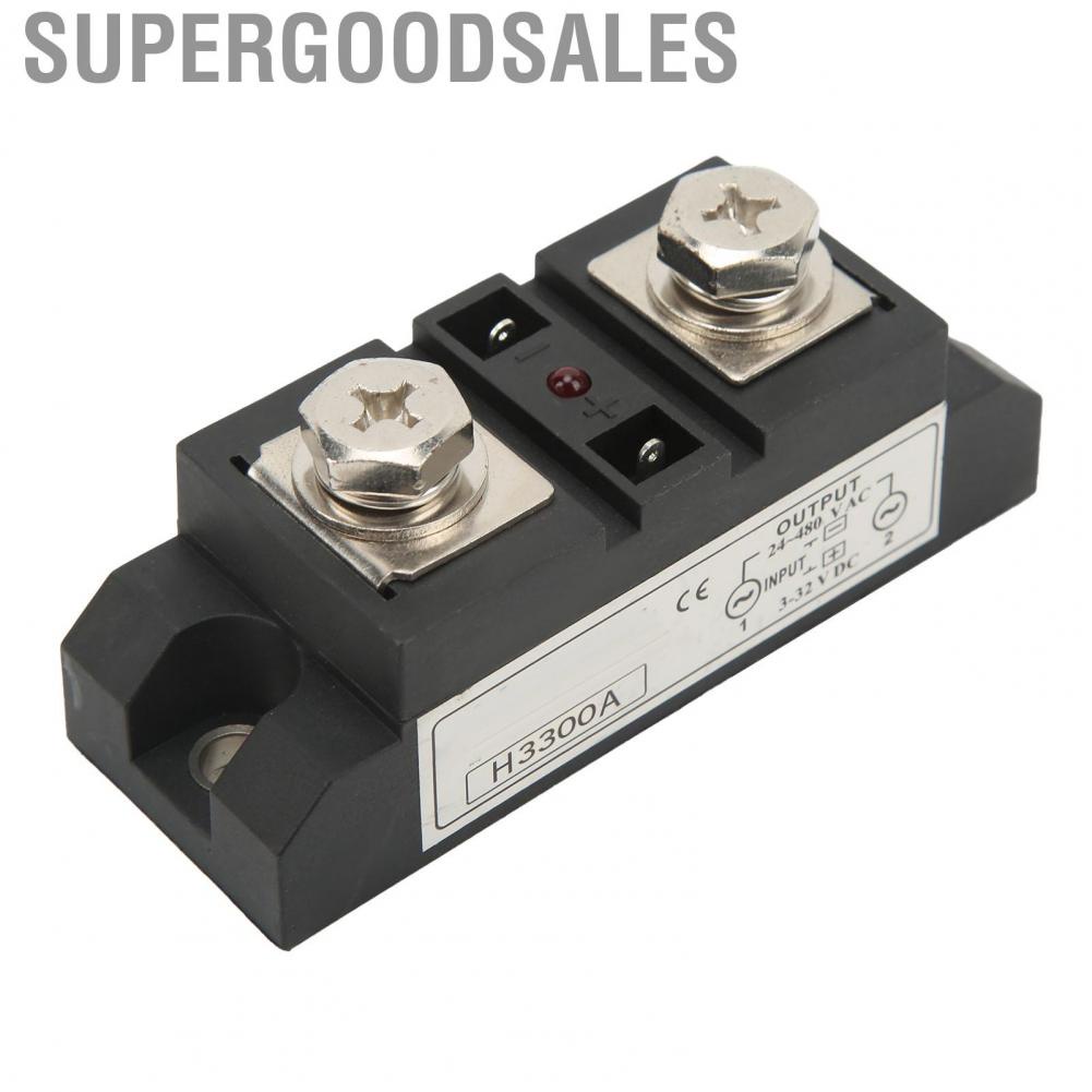 Supergoodsales Industrial DC To AC State Relay With  3‑32V Input 24‑480V Output