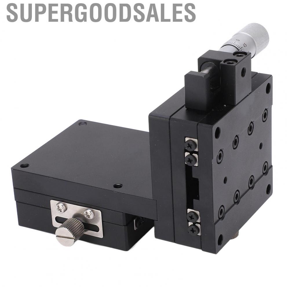 Supergoodsales Trimming Platform  Practical X Z Manual Linear Stage Black Anodized 0.01mm Accuracy for Optical Fiber Coupling