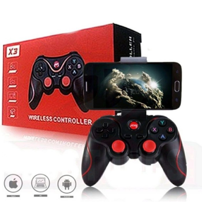 x3 gamepad joystick bluetooth