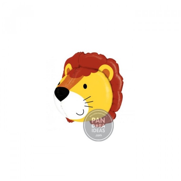 30" Helium Foil Lion / Balon Foil Singa