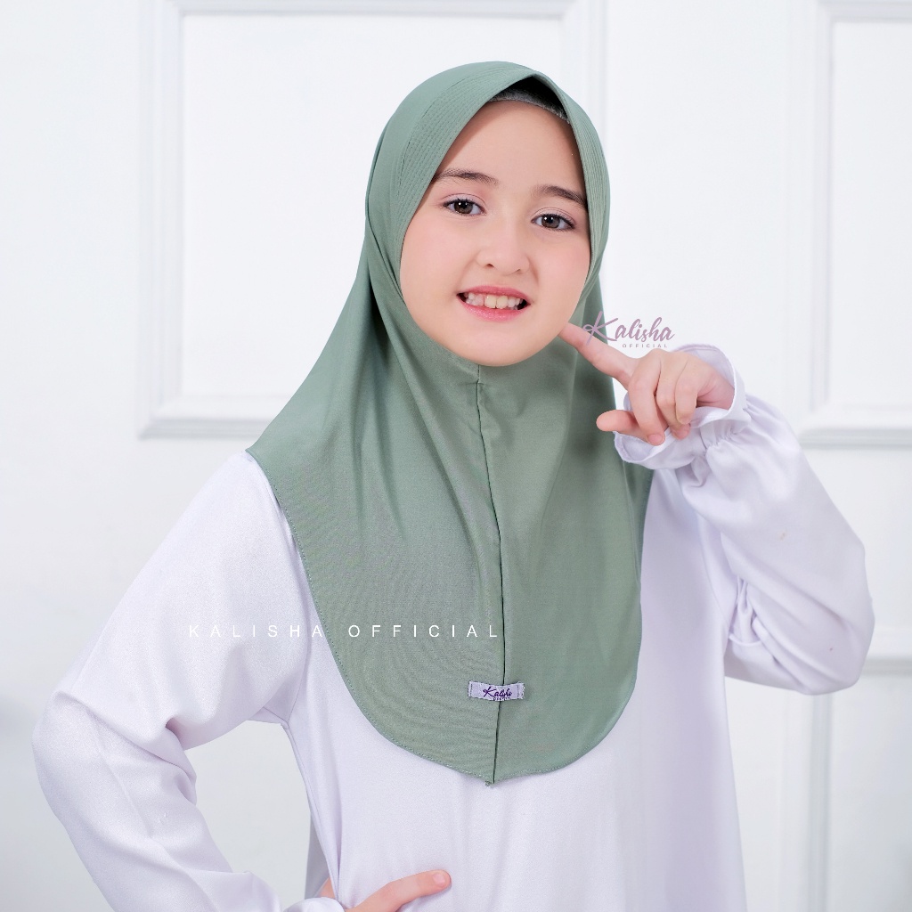 Jilbab Anak Perempuan Kerudung Sekolah Anak Alika Jilbab Anak Sd Hijab Pinguin Jersey Anak