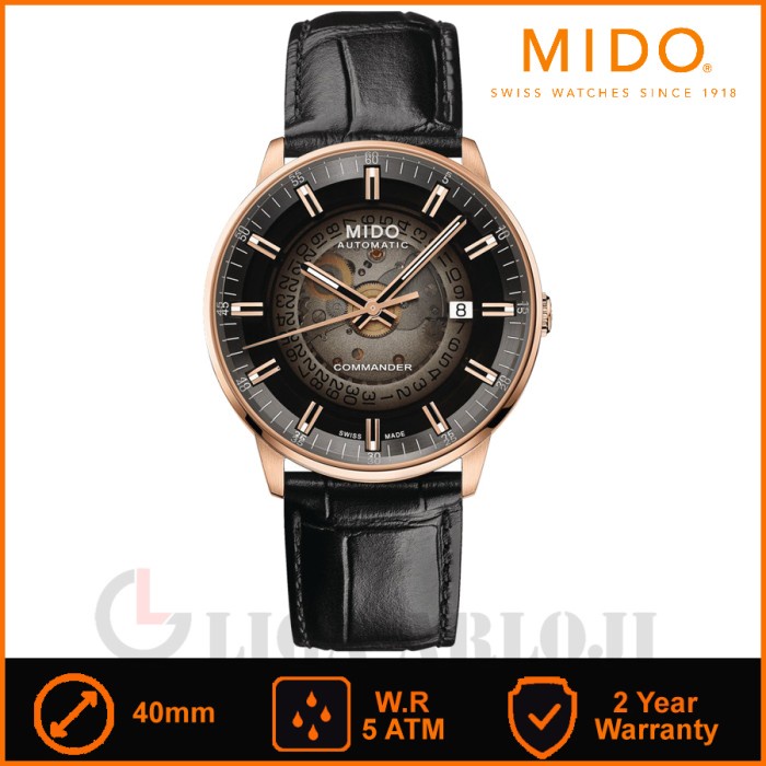 MIDO M021.407.36.411.00 - Commander Gradient Jam Tangan Pria Automatic