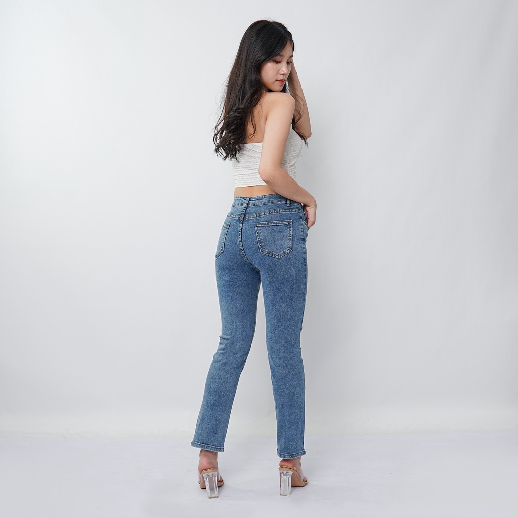 VIERLIN - Jeans 2591 2592 2593 - CELANA JEANS BASIC WANITA