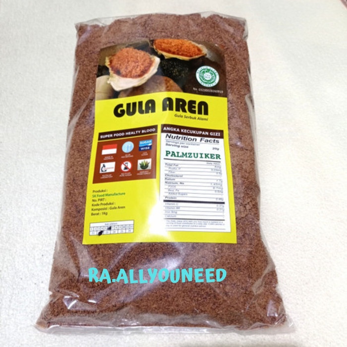 

Gula Palm Zuiker Organik 500gr