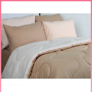 SPREI POLOS MOCCA X CREAM