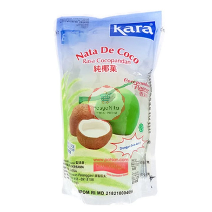 

Nata De Coco Pouch 360gr - Kara Cocopandan Wong Coco Dugan Inaco